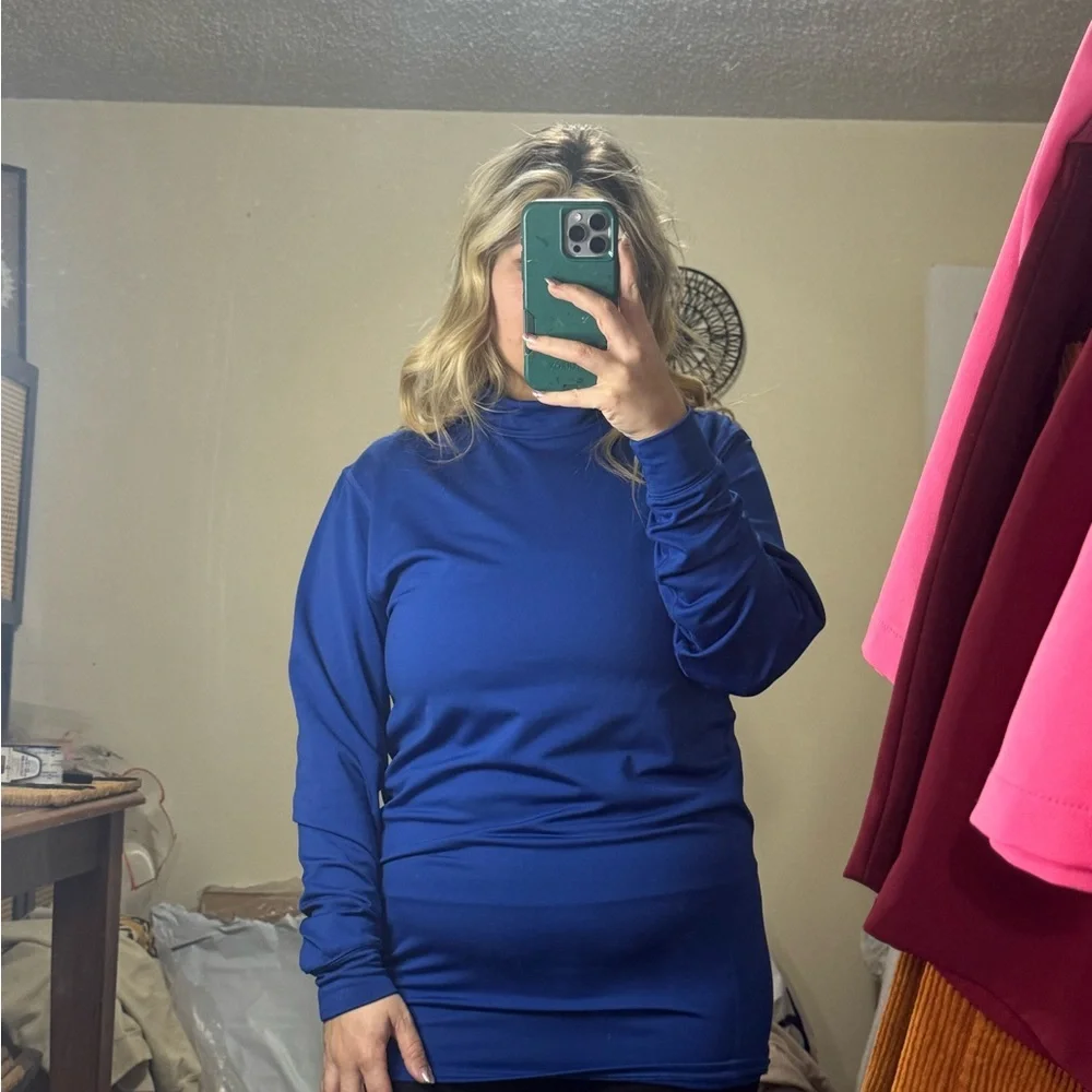 Blue Nike Drifit Pullover